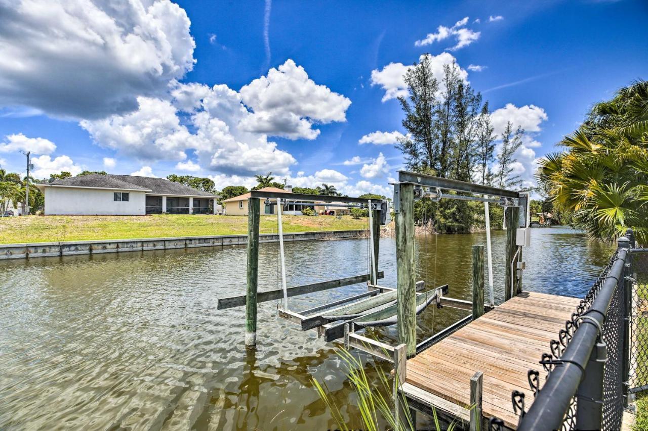 Cape Coral Canalfront Home With Pool And Dock Εξωτερικό φωτογραφία